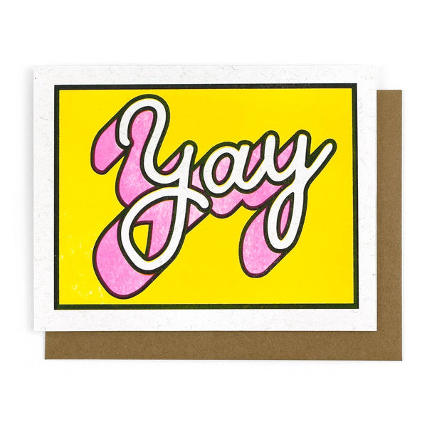 Yay Congratulations Greeting Card