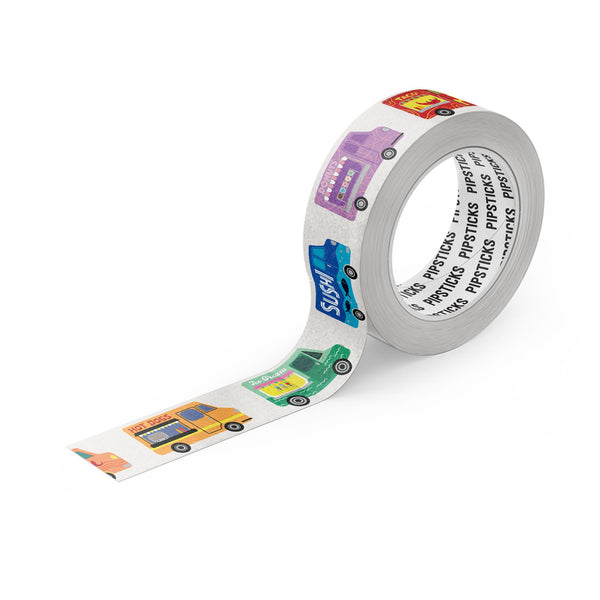 Rainbow Food Truck Lineup Washi Tape