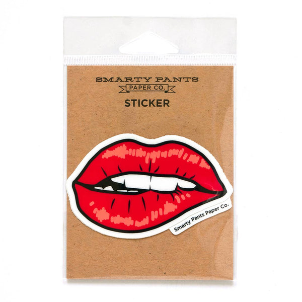 Red Lips Sticker