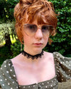 Blue/Yellow Heart Sunglasses