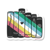 Disability Pride Book Stack Vinyl Sticker