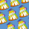 Take Me Away UFO Holographic Vinyl Sticker