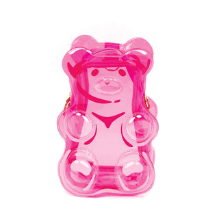Hot Pink Gummy Bear Jelly Handbag