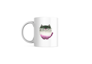Asexual Pride Cat Sticker, Pride Stickers