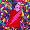 Lightning Bolt Luggage Tag in Paparazzi