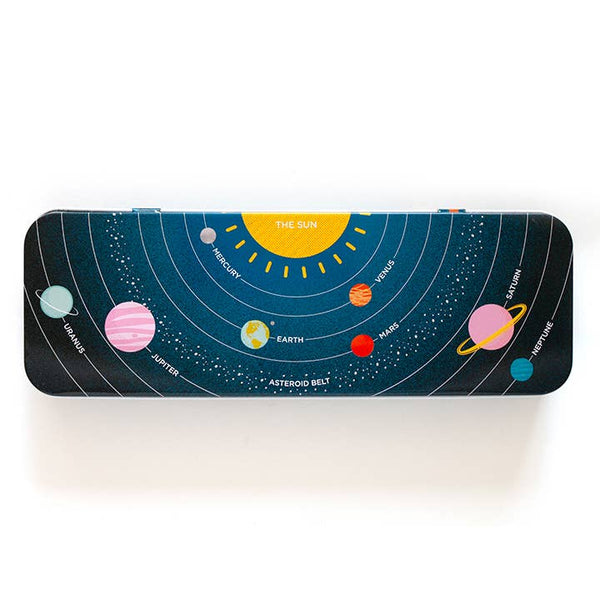 Solar System Metal Pencil Box