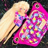 Neon Confetti Print Lisa Convertible Crossbody/Belt Bag