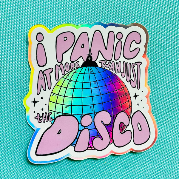 Panic at More Than Just The Disco Sticker