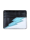 Lightning Bolt Card Wallet in After Party