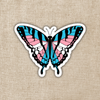 Trans Pride Butterfly Sticker