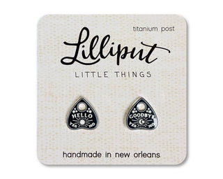 Spooky Planchette Witchy Earrings
