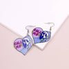 Spooky Phone Call Heart Earrings