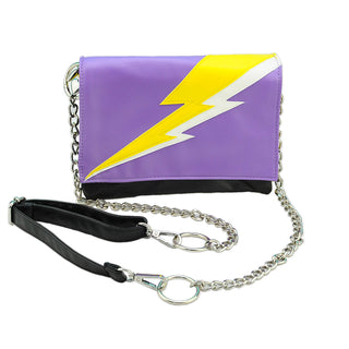 Lightning Bolt Romy Convertible Clutch in Non-Binary Pride