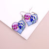 Spooky Phone Call Heart Earrings