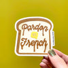 Pardon My French Vinyl Sticker
