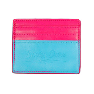 Lightning Bolt Card Wallet in Pan Pride