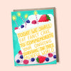 Fancy Cake Birthday Card