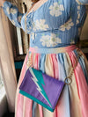 Lightning Bolt Romy Convertible Clutch in Dance Magic