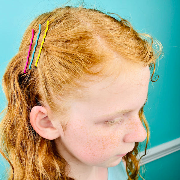 Bright Rainbow Hairpins 50-Piece Box