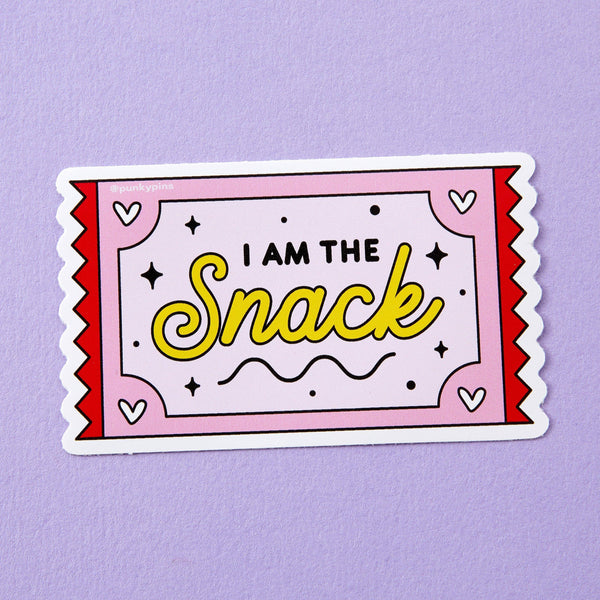 I Am the Snack Vinyl Sticker
