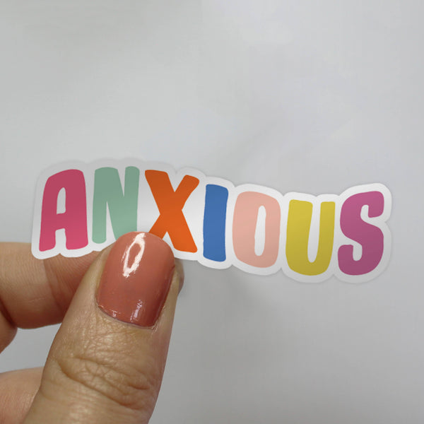 Anxious Rainbow Sticker