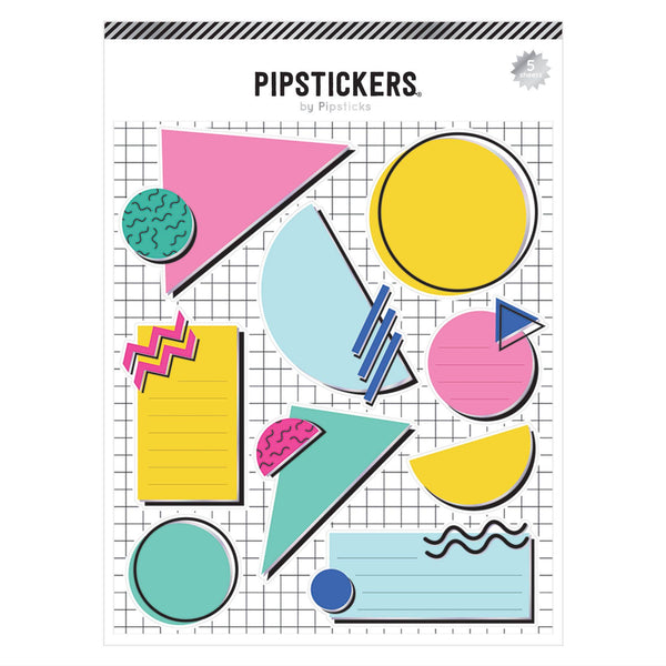 Eclectic Geometric Label Stickers 5-Pack