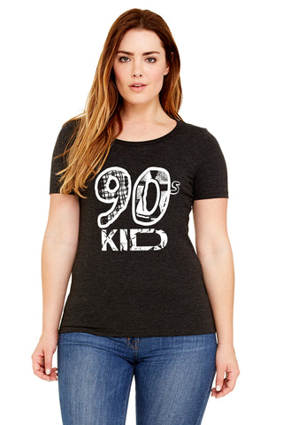 Women's 90's Kid Scoop Neck Tee
