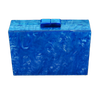 Blue Stargazer Acrylic Cyndi Clutch