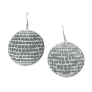 Mirror Disco Ball Earrings