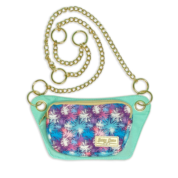 sky blooms lisa belt bag