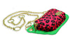 hot pink leopard print belt bag