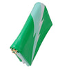 emerald and mint lightning bolt clutch