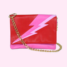 Lightning Bolt Romy Convertible Clutch in Paparazzi | Betsy Dare