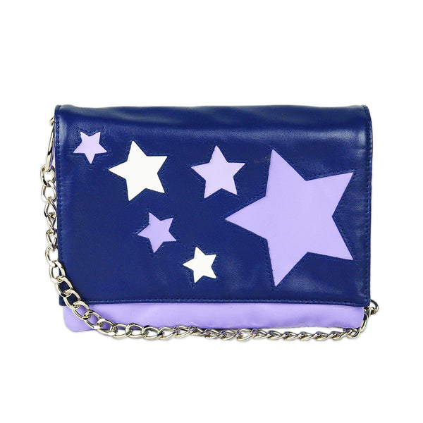 Stella Convertible Clutch in Belladonna