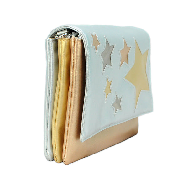 Stella Convertible Clutch in Stardust