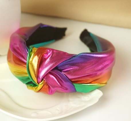 Rainbow Iridescent Headband