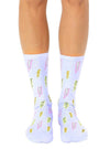 Lightning Bolt Crew Socks